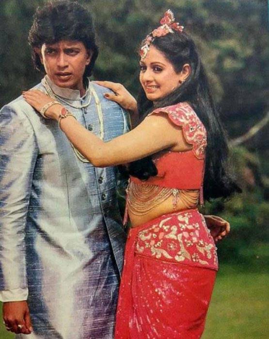 जब मिथुन के साथ लिपलॉक सीन करने पर श्रीदेवी से नाराज हो गए थे उनके घरवाले