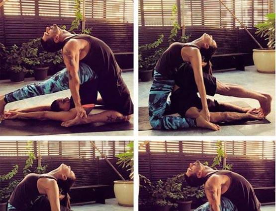 बॉलीवुड के सितारों ने ऐसे किया योग, बाबा रामदेव भी जाएंगे चौंक