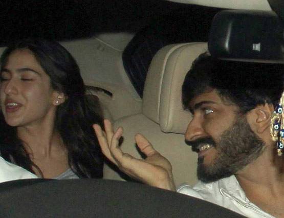 फिर साथ नजर आए हर्षवर्धन और सारा अली खान, PHOTOS हुईं वायरल