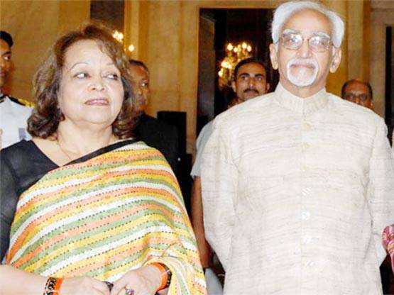 शादी नहीं करना चाहती थीं हामिद अंसारी की पत्नी, ब्रिटेन में बसा था दिल