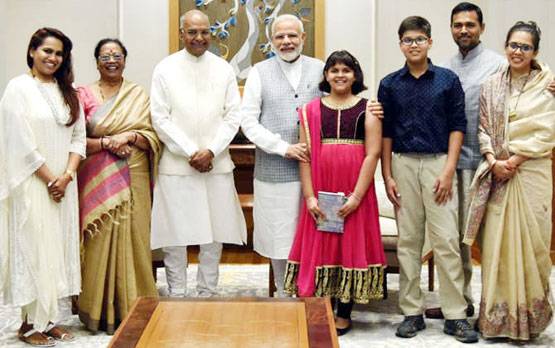 बेटा बेटी एयरलाइंस में, बहू है टीचर, ऐसी है कोविंद की फैमिली