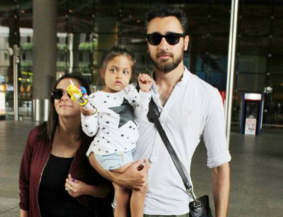 इतनी बड़ी हो गई आमिर खान की पोती, एयरपोर्ट पर पापा के साथ आई नजर