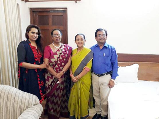 बेटा बेटी एयरलाइंस में, बहू है टीचर, ऐसी है कोविंद की फैमिली