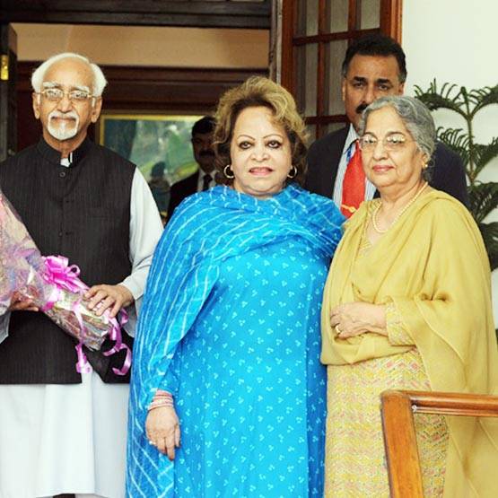 शादी नहीं करना चाहती थीं हामिद अंसारी की पत्नी, ब्रिटेन में बसा था दिल