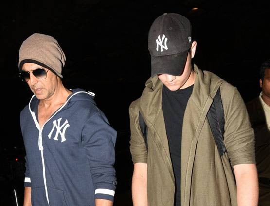 अक्षय से लंबा है उनका 14 साल का बेटा आरव, देखें PHOTOS