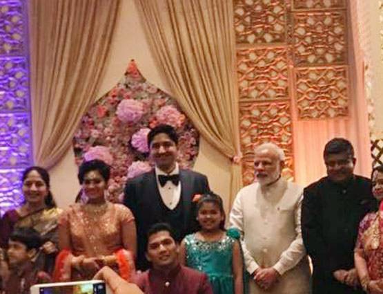 रविशंकर प्रसाद की बेटी की हुई शादी, सलमान से लेकर मोदी तक हुए शामिल