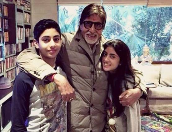 दोस्त के साथ नव्या की तस्वीर हुई थी वायरल, अमिताभ ने दी ये सलाह