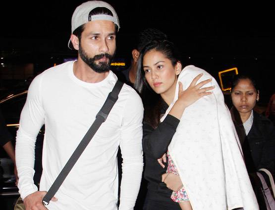 PHOTOS: बेटी के पहले बर्थडे सेलिब्रेशन के लिए लंदन रवाना हुए शाहिद-मीरा