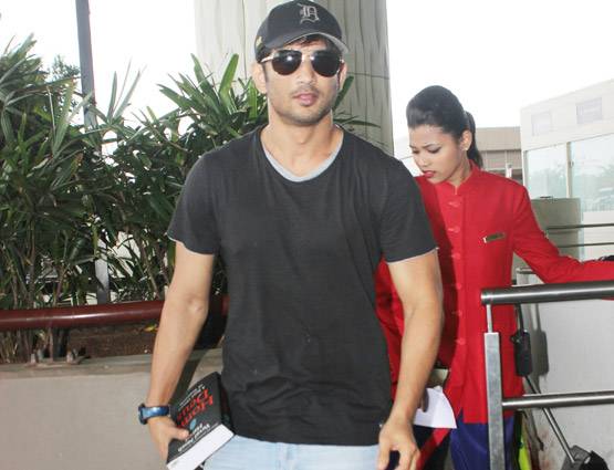 PHOTOS: केदारनाथ की शूटिंग के लिए देहरादून रवाना हुए सुशांत-सारा