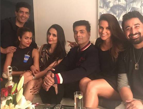 करण जौहर ने अपने घर रखी नेहा धूपिया की बर्थडे पार्टी, पहुंचे ये CELEBS