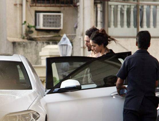 गर्लफ्रेंड दिशा के साथ उनके फ्लैट से बाहर आते दिखे टाइगर, PHOTOS वायरल