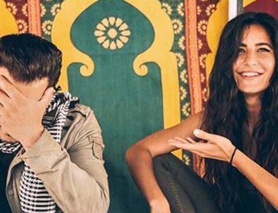 टाइगर जिंदा है की ऐसे शूटिंग कर रहे हैं सलमान-कटरीना, नई फोटो VIRAL