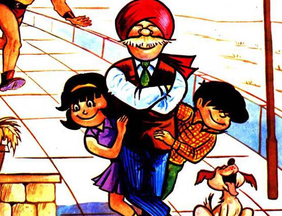 घर पर ताला नहीं लगाते थे चाचा चौधरी, कंप्‍यूटर से तेज चलता था दिमाग