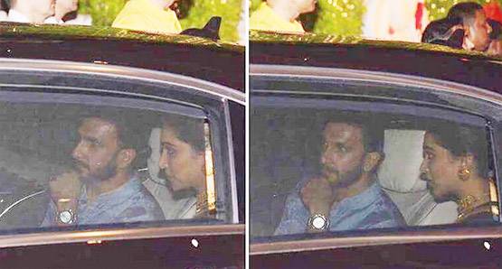 मुकेश अंबानी के गणेशोत्सव में रणवीर-दीपिका का LOVE IS IN THE AIR, देखें PHOTOS