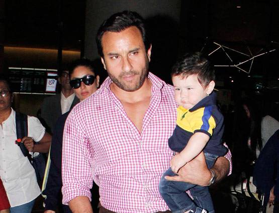 सैफ और करीना का फैमिली वेकेशन हुआ खत्म, तैमूर संग हुए एयरपोर्ट पर स्पॉट