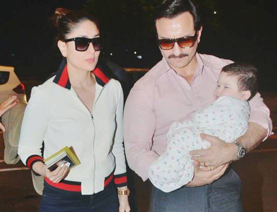 PHOTOS: MOMMY करीना के साथ छुट्ट‍ियों का मजा लेते दिखे तैमूर