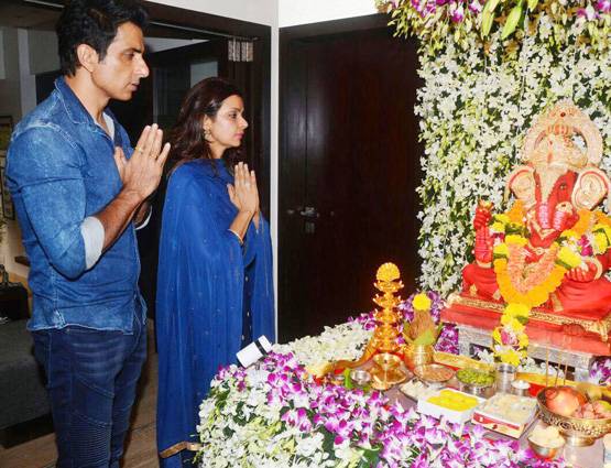 सलमान नहीं बहन अर्पिता के घर विराजे बप्पा, बॉलीवुड सेलिब्रेटीज ने ऐसे किया गणपति का स्वागत