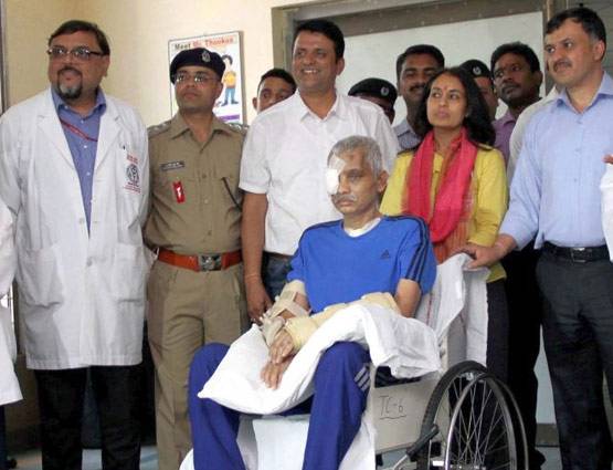 9 गोलियों से आंख, ब्रेन हो गई थी डैमेज, जवान ने ऐसे दी मौत को मात