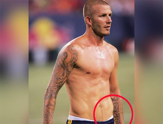 विदेशी सेलेब्स का 'हिंदी' टैटू प्रेम, बेकहम-शारापोवा भी हैं लिस्ट में