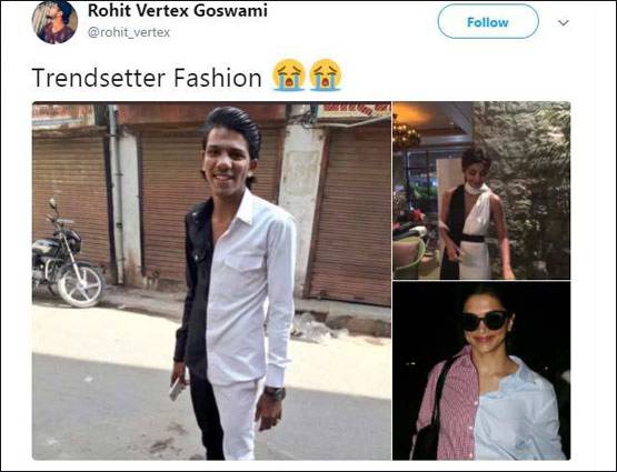 दीपिका की शर्ट का उड़ा मजाक, सोशल मीडिया पर आए लोगों के फनी कमेंट्स