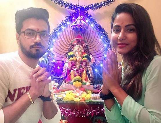 टीवी एक्टर्स ने अपने घर ऐसे किया गणपति का स्वागत, देखें PHOTOS