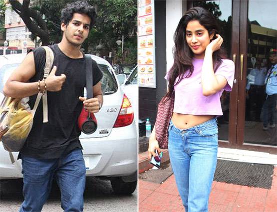 ईशान खट्टर के साथ रेस्टोरेंट गईं जाह्नवी कपूर, कैमरे से बचने के लिए दोनों निकले अलग-अलग