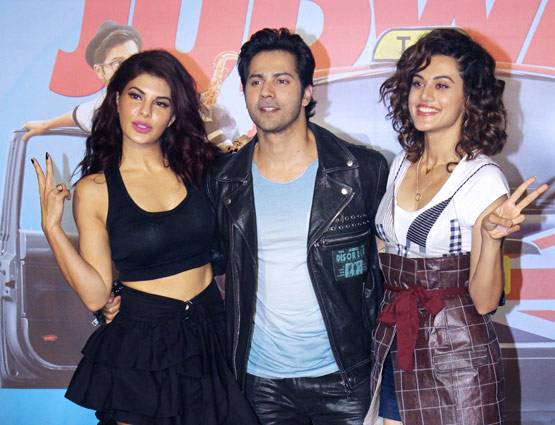 PHOTOS जुड़वा-2 के ट्रेलर लॉन्च पर असली टि्वंस ने मचाया धमाल