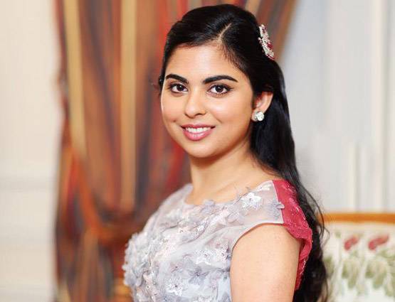 मुकेश अंबानी की बेटी ईशा अंबानी है देश की सबसे धनी लड़की, नेटवर्थ है 7100 मिलियन डॉलर