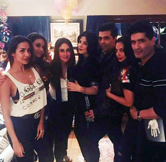करीना ने अपने घर रखी बर्थडे पार्टी, 'बॉयफ्रेंड' संग पहुंची करिश्मा