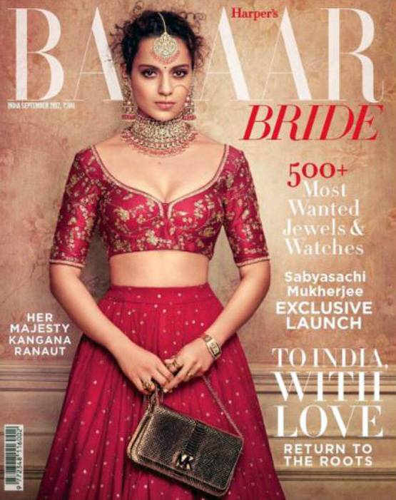 सिमरन से पहले चर्चा में आईं कंगना, देखें फियरलेस bridal look