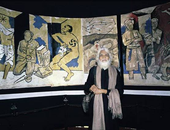 एमएफ हुसैन: कभी पैसे के लिए करते थे होर्डिंग्स पेंट, हमेशा रहे नंगे पैर