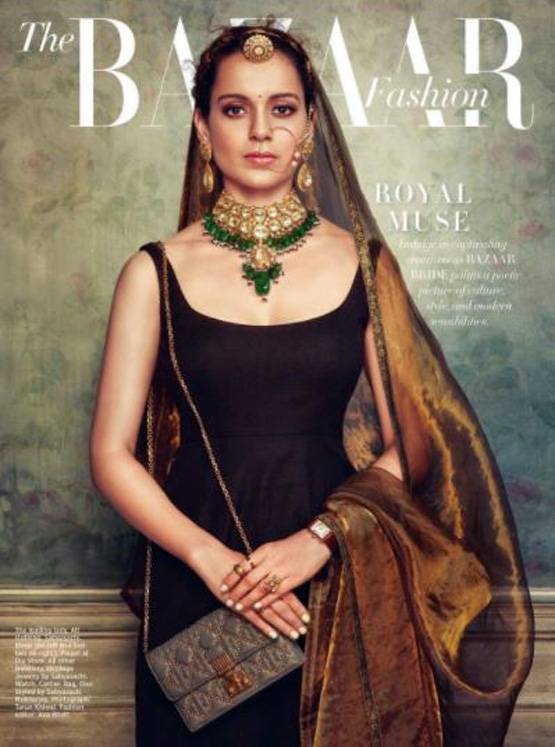 सिमरन से पहले चर्चा में आईं कंगना, देखें फियरलेस bridal look