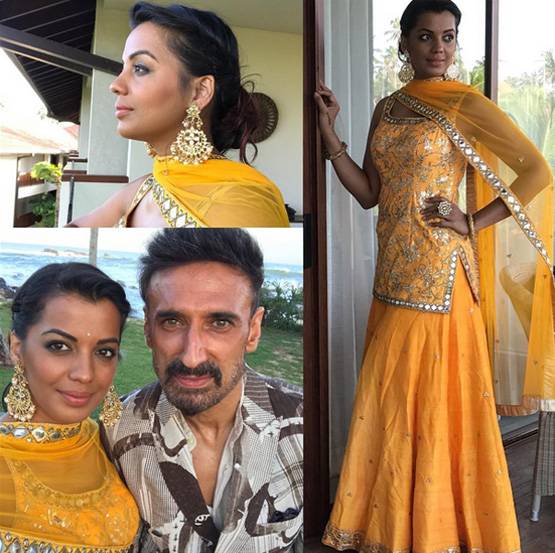 श्रीलंका में बॉयफ्रेंड राहुल देव के साथ रोमांटिक छुट्टियों पर मुग्धा गोडसे