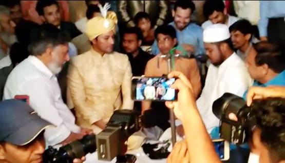 14 साल छोटी लड़की से 'दीया और बाती हम' के एक्टर का निकाह, देखें PHOTOS