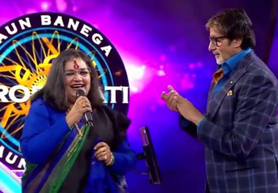 कभी कोलकाता में जॉब करते थे Big B, ऊषा उथुप ने KBC में दिलाई याद