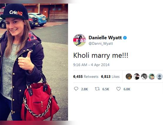 विराट को शादी के लिए प्रपोज कर चुकी हैं ये क्रिकेटर, अब गलती पर उड़ा मजाक