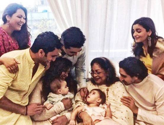 करण जौहर से पहले आलिया भट्ट ने शेयर कीं रूही और यश की तस्वीरें