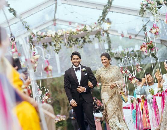 कैथोलिक वेडिंग में एक-दूजे का हाथ थामे दिखे समांथा और नागा चैतन्य, देखें PHOTOS