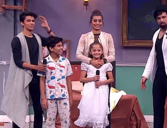 रबड़ जैसी लचीली है बच्ची की बॉडी, भुतहा एक्ट से घबरा गईं शिल्पा शेट्टी