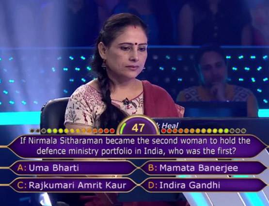 ये हैं KBC 9 की पहली करोड़पति, इन 15 सवालों का दिया जवाब