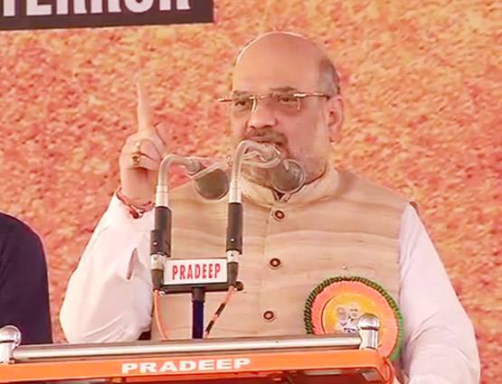 BJP अध्यक्ष अमित शाह ने केरल के राजराजेश्वर मंदिर में पूजा-अर्चना की