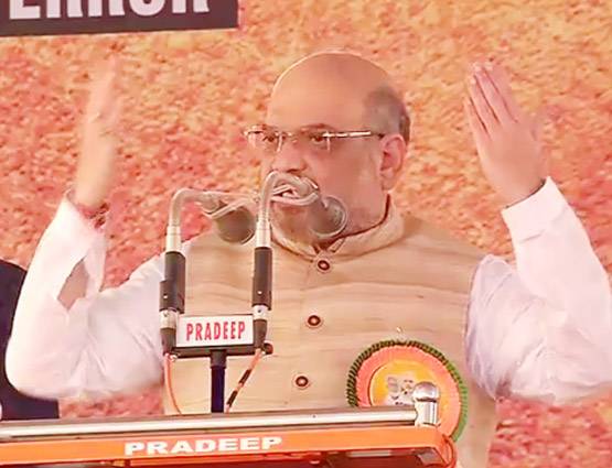 BJP अध्यक्ष अमित शाह ने केरल के राजराजेश्वर मंदिर में पूजा-अर्चना की