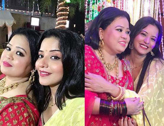 चूड़ा सेरेमनी में भारती ने जमकर किया भांगड़ा, पहुंचे ये TV स्टार्स