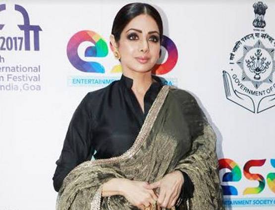 किसी मामले में कम नहीं हुआ श्रीदेवी का क्रेज, IFFI में देखते रहे लोग