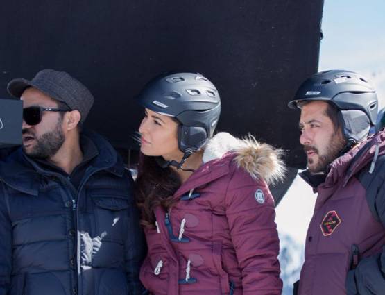 माइनस 22 डिग्री तापमान में एक्शन सीन शूट कर रहे हैं सलमान-कटरीना