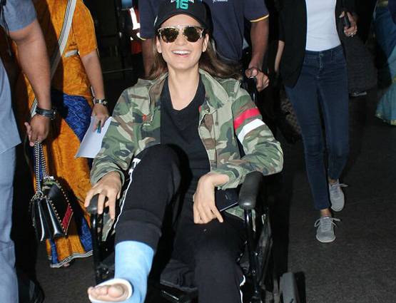 बिना व्हील चेयर के चल नहीं पा रही हैं कंगना रनौत, लगी है गंभीर चोट