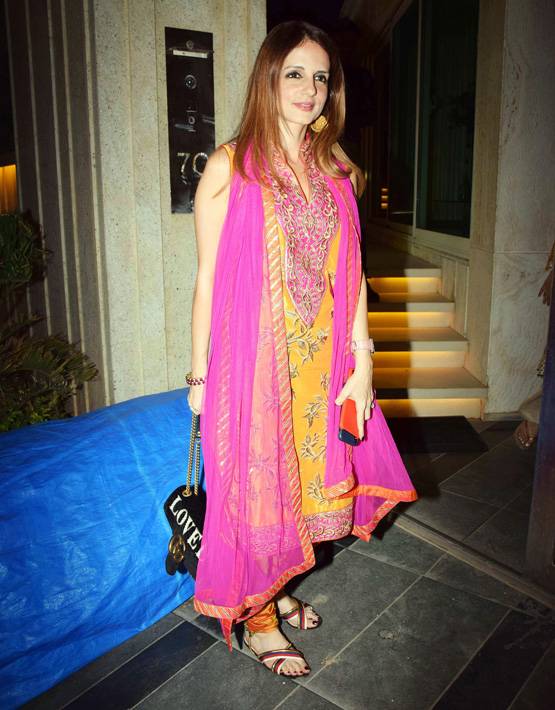 मंदाना के देवर की रिसेप्शन में पहुंचे शाहिद-मीरा, ये स्टार्स भी आए नजर