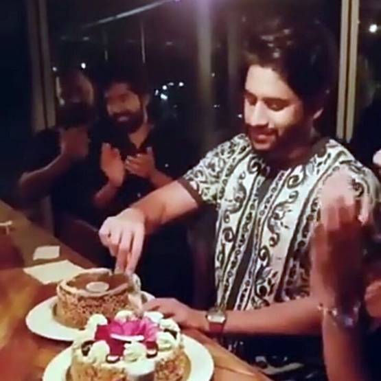 आधी रात को समांथा संग नागा ने ऐसे मनाया बर्थडे, PHOTOS