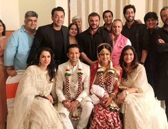 एक्ट्रेस तनुश्री दत्ता की बहन ने की 10 साल बड़े एक्टर से शादी, PHOTOS