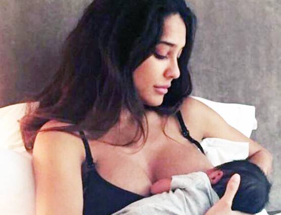 बेबी के साथ लीजा ने कराया फोटोशूट, इंस्टा पर तस्वीरें वायरल